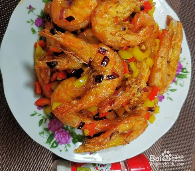 香辣椒盐虾的做法