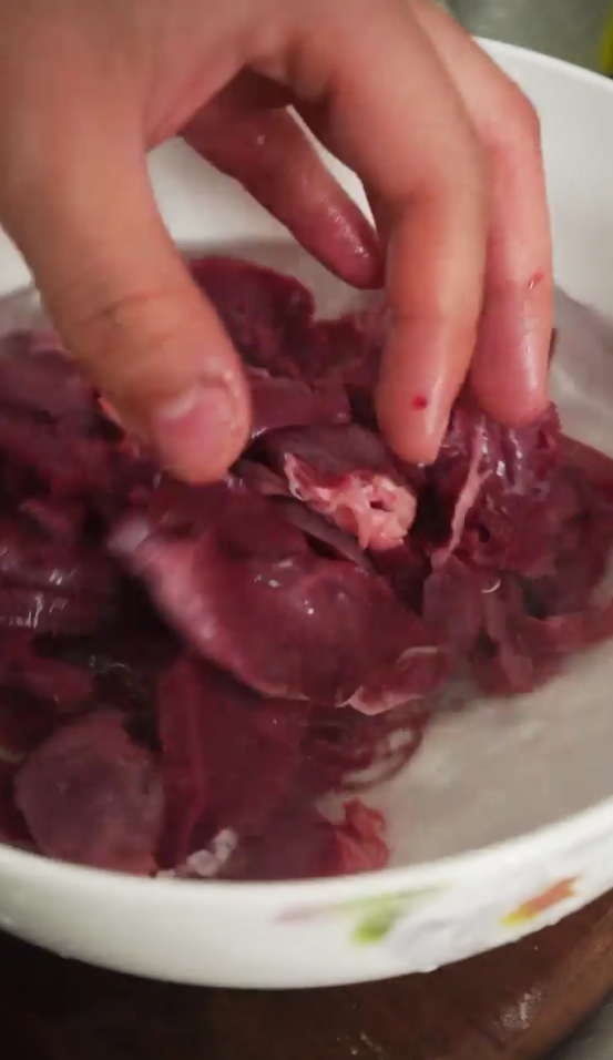 辣炒猪心怎么做?