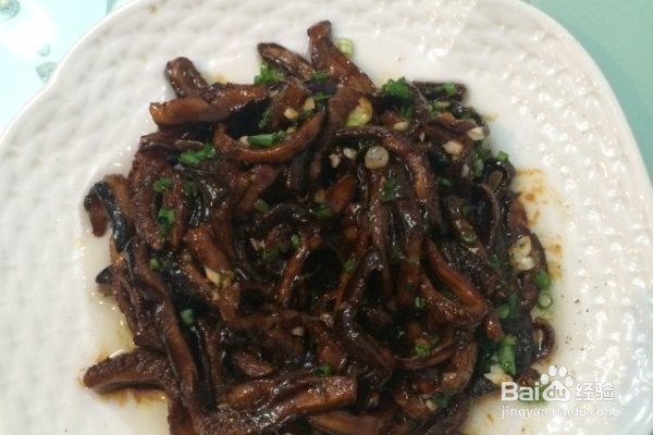 响油鳝丝的做法