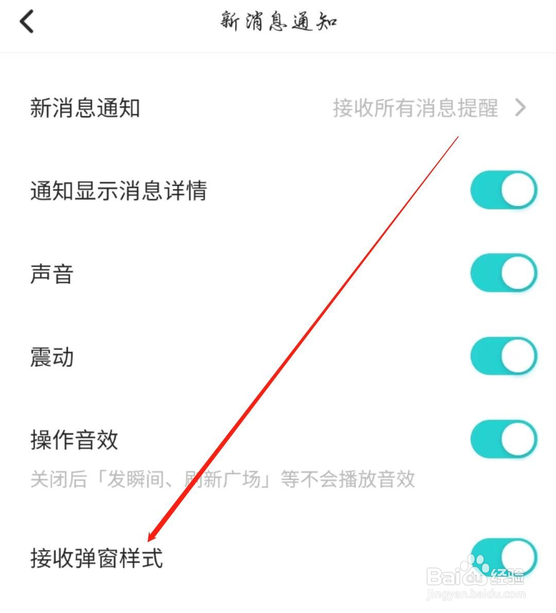 Soul软件在哪开启接收弹窗样式