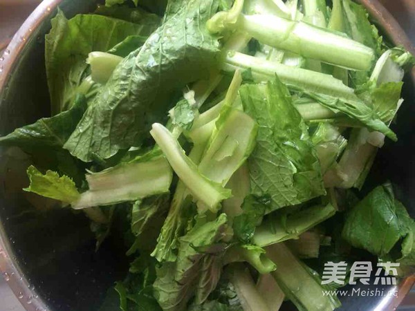 小白菜肉丸汤