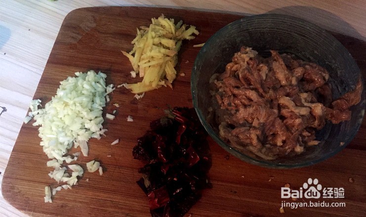 家常扁豆炒肉丝