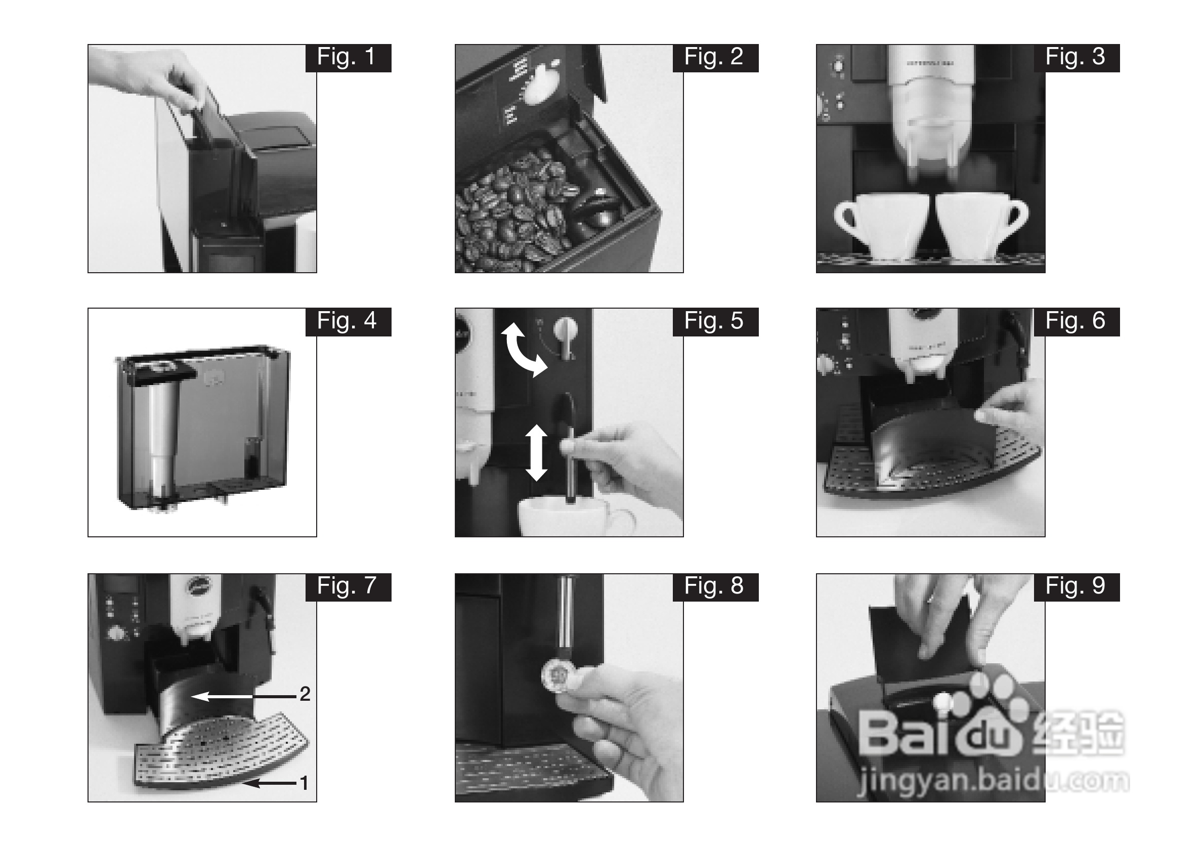 JURA IMPRESSA E45咖啡机使用手册