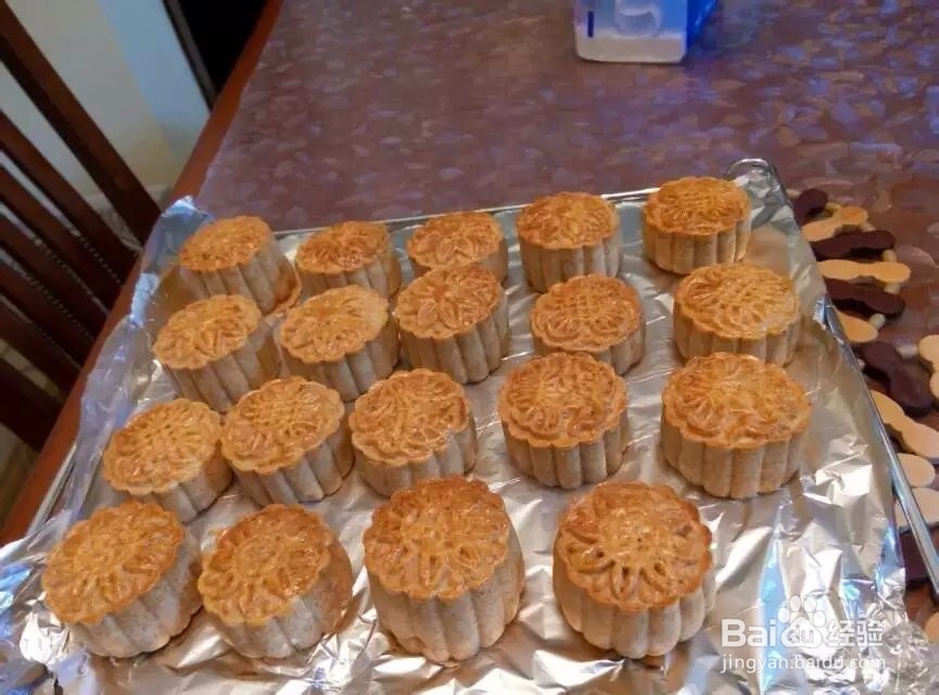 如何在家用烤箱做少油健康又美味的月饼