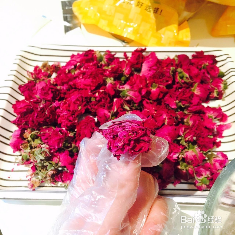 玫瑰干花的制作方法!