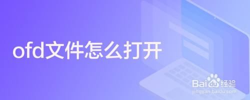 ofd文件怎么打开