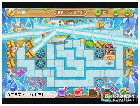 保卫萝卜2第100关攻略 铁皮怪的末日