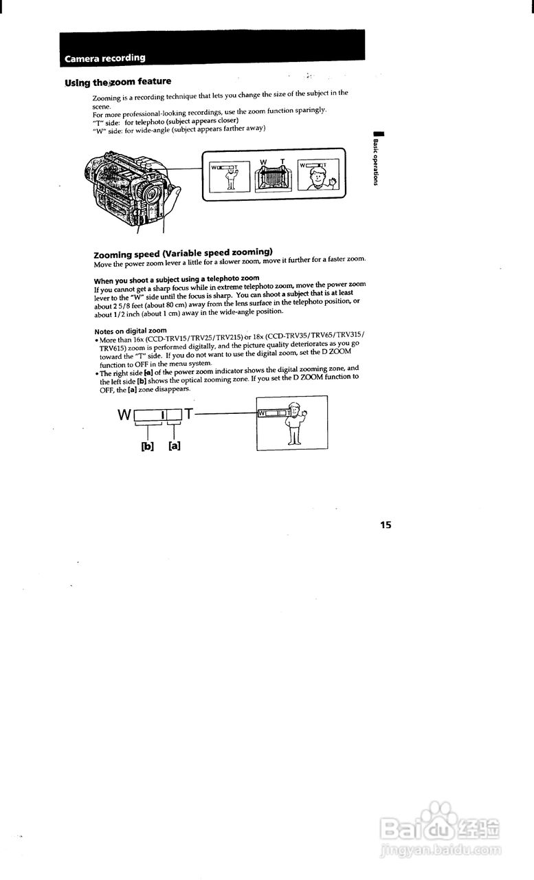 索尼CCD-TRV35模拟摄像机说明书:[2]