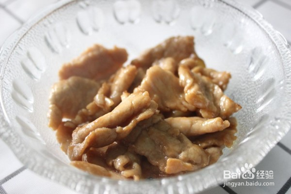 清炒苦瓜肉片