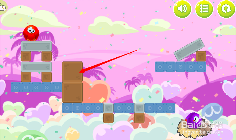 小游戏泡泡鸟历险记4第4关