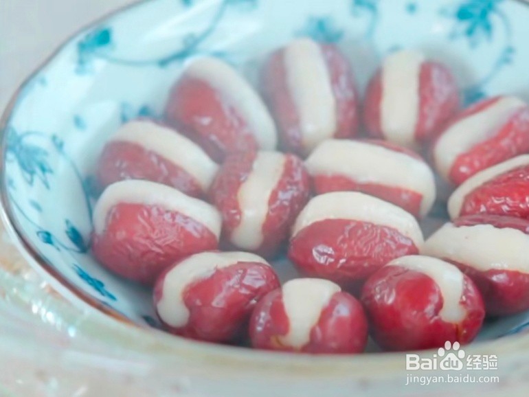 红枣夹心糯米的做法
