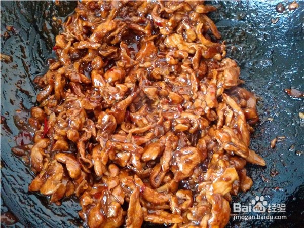 酱爆肉丝的做法