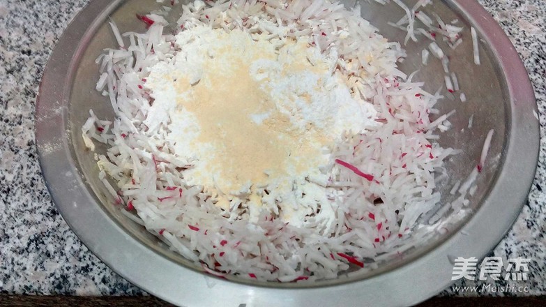 炸萝卜丸子的做法