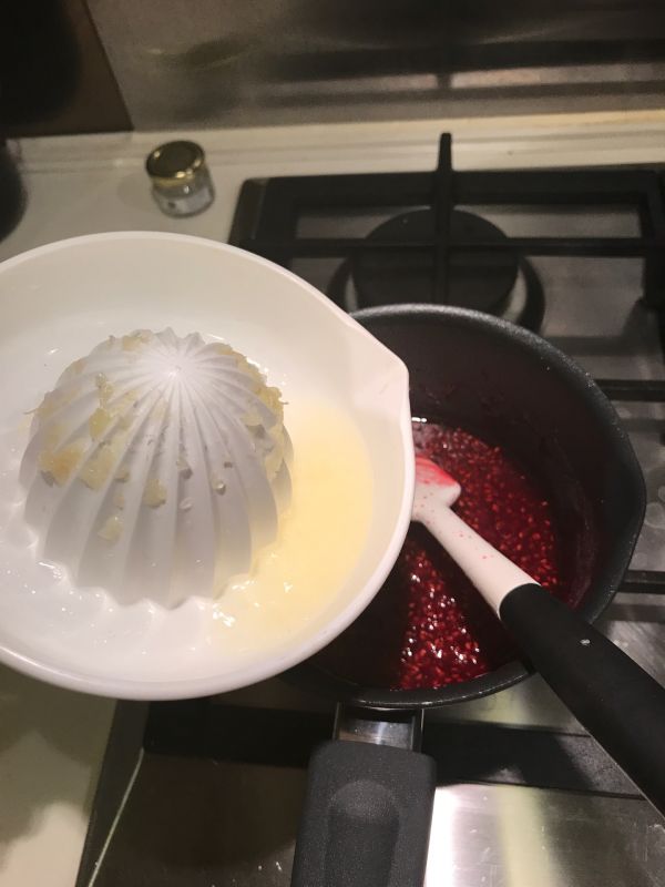 意式树莓马卡龙