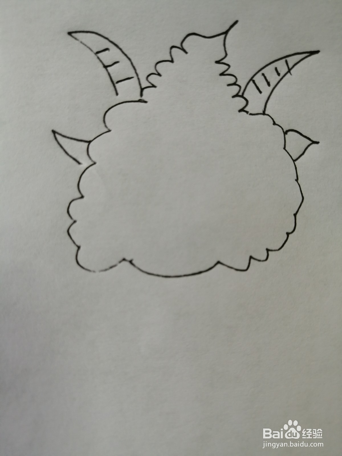 可爱的懒羊羊怎么画