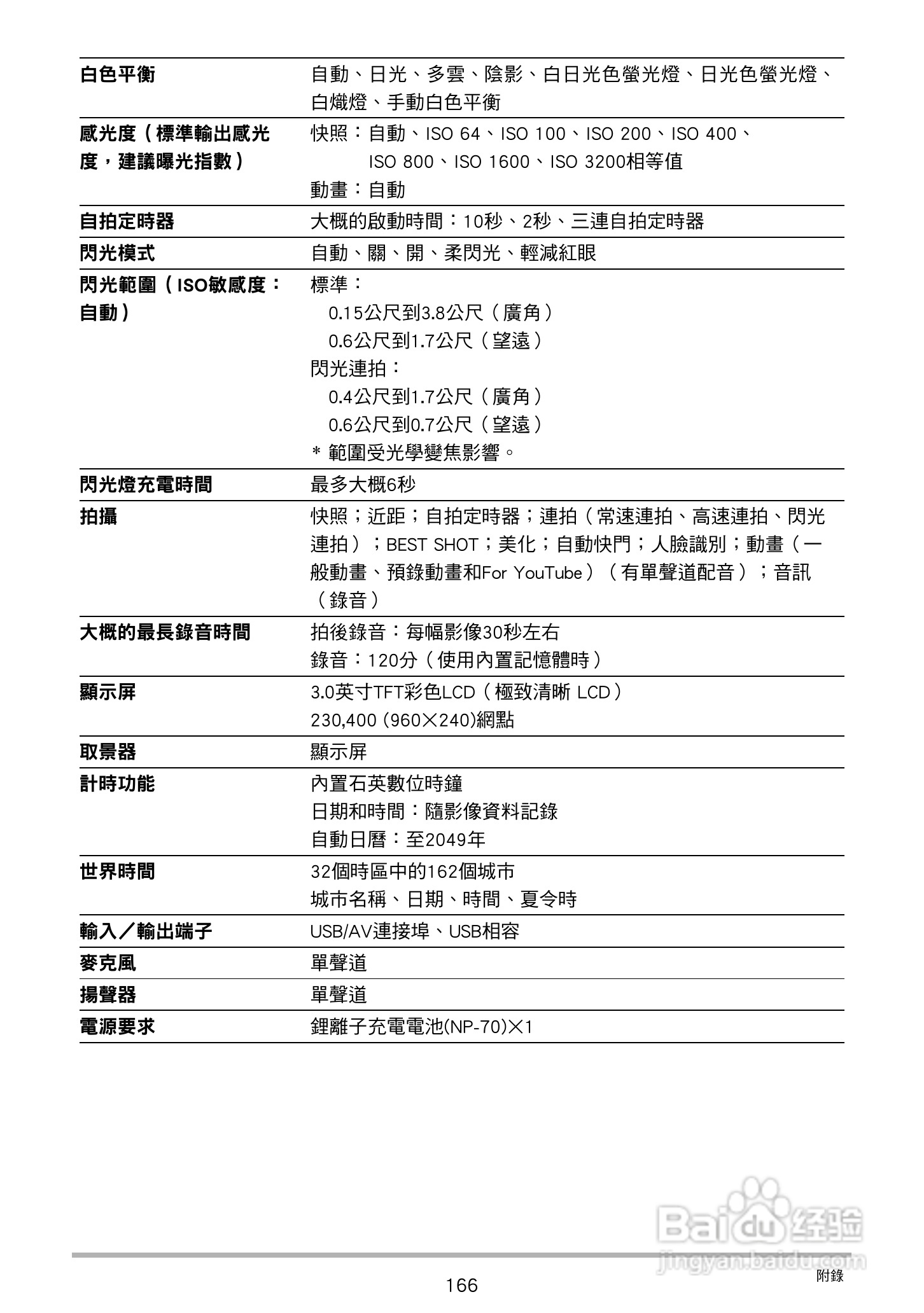 CASIO数位相机EX-Z250使用说明书:[17]