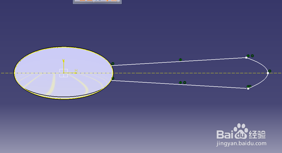 CATIA怎么画勺子