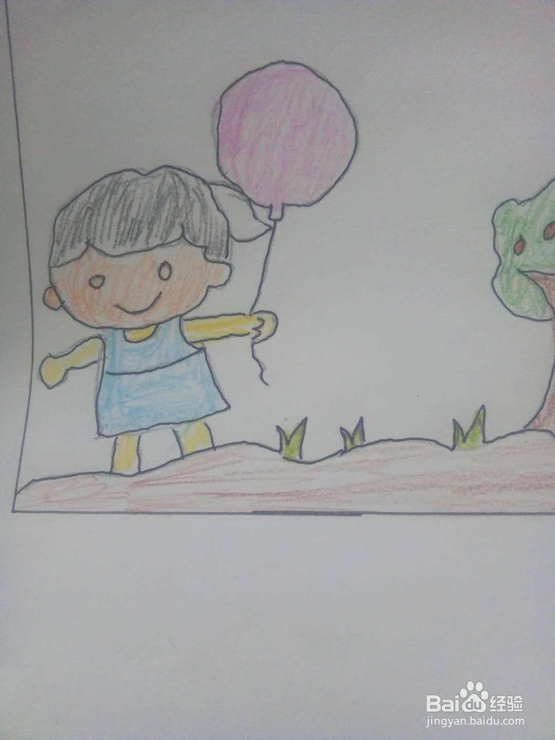 六一快乐手抄报