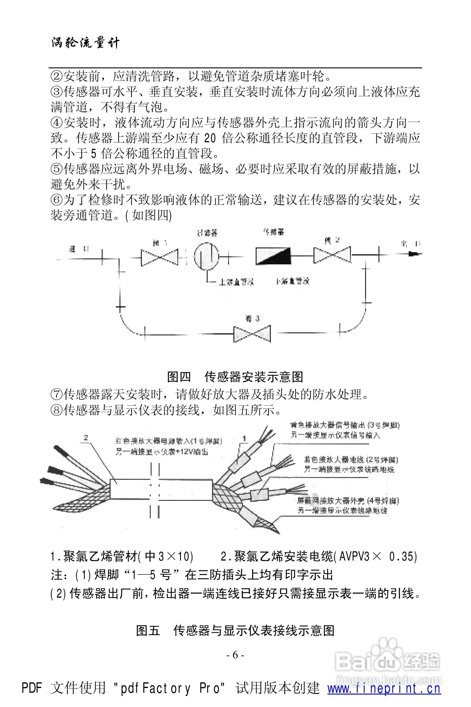 威尔逊LWGY涡轮流量计说明书