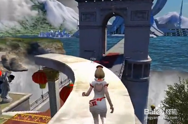 如何捡到逆战游戏主城里高处的箱子的方法