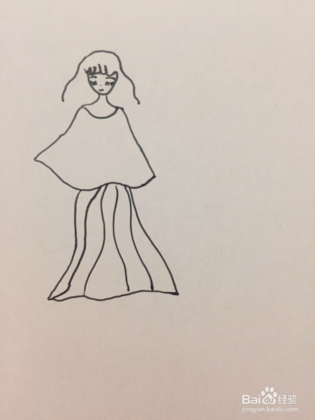 插画教程之阳光下舞蹈的女孩