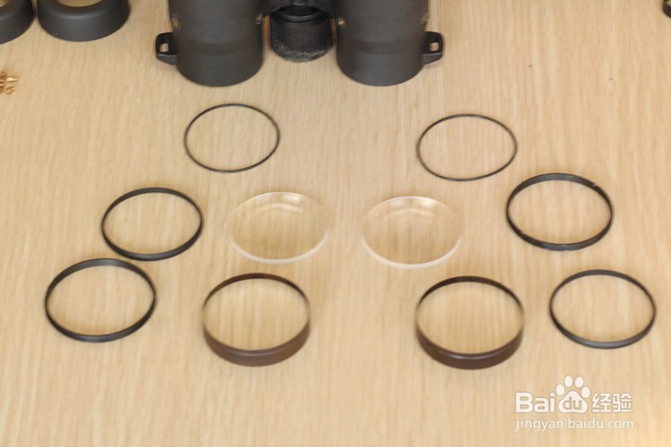 屋脊结构双筒望远镜拆解图望远镜结构图