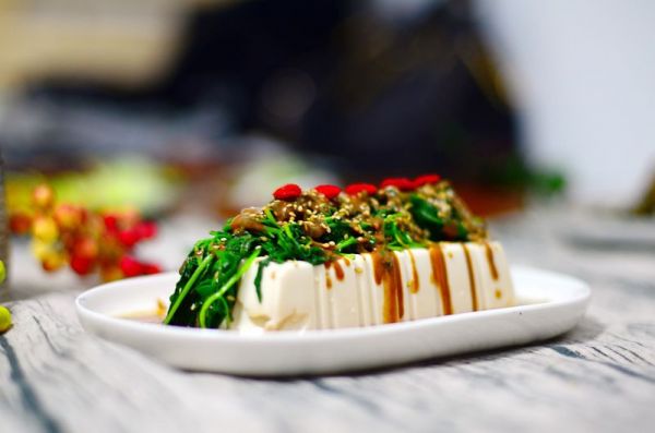 芝麻叶麻将豆腐