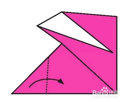 儿童折纸霸王龙折纸折法