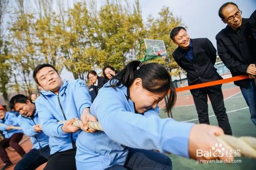 男女混合拔河必胜技巧