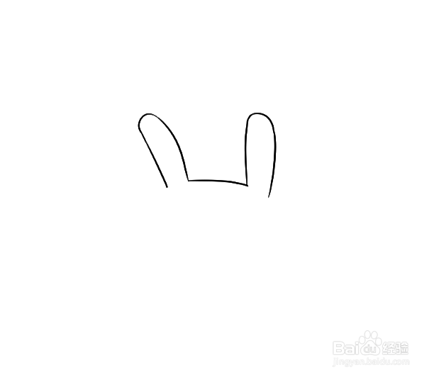 如何手工画卡通兔子的简笔画？