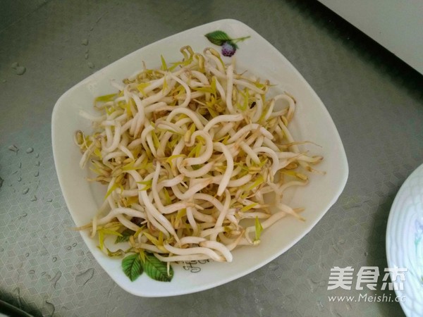 炒豆芽的家常做法