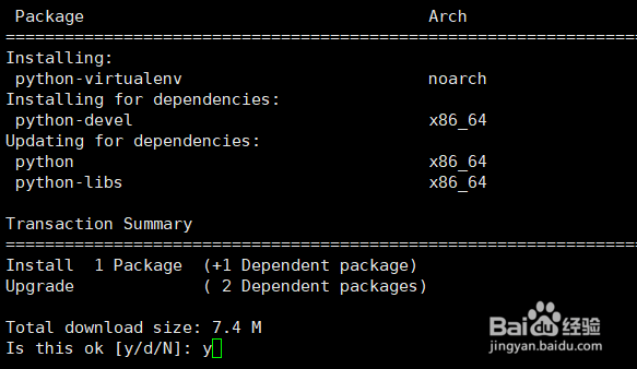 Centos7安装Django方法
