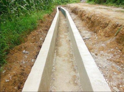 农村排水沟一般怎么修