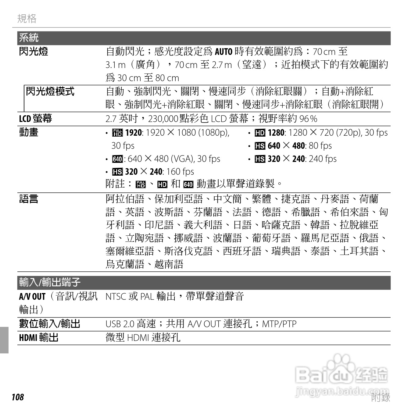 富士FINEPIX XP50数码相机说明书:[13]