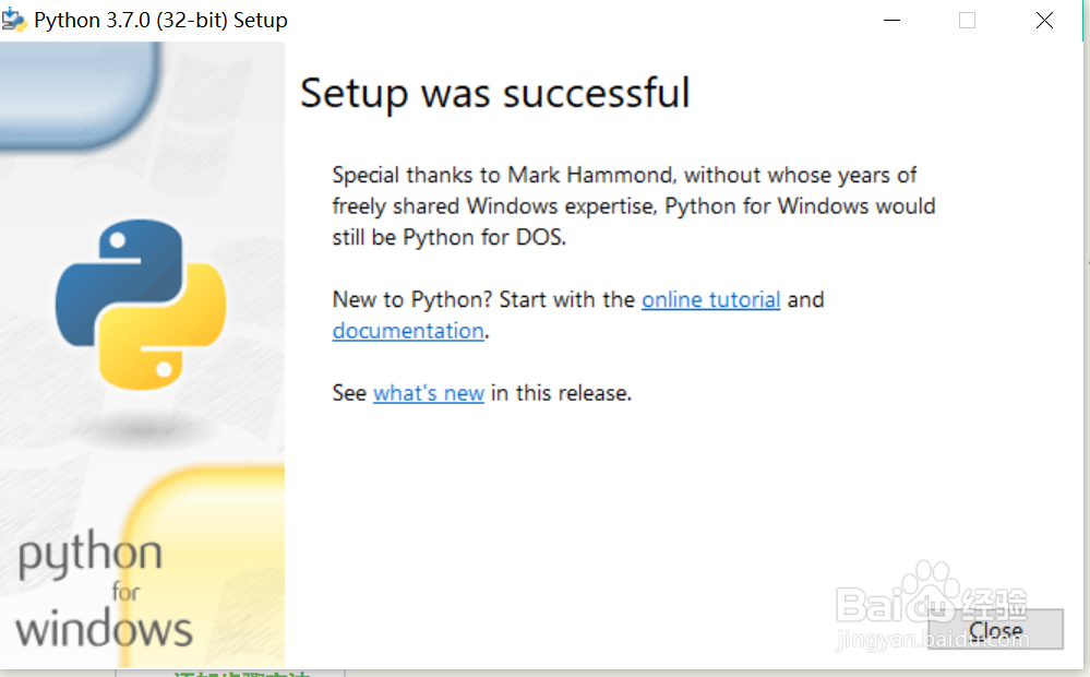 Window平台安装Python环境