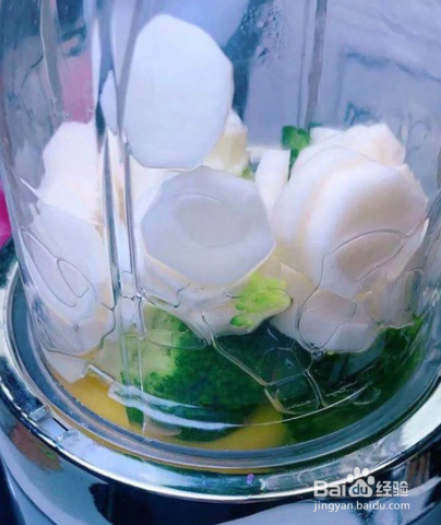 西兰花山药的做法