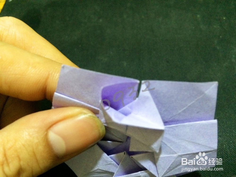 手工折纸制作：[3]五角星樱花