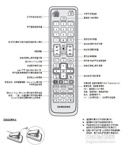 【说明书】三星LA55C630K1F液晶彩电使用说明书