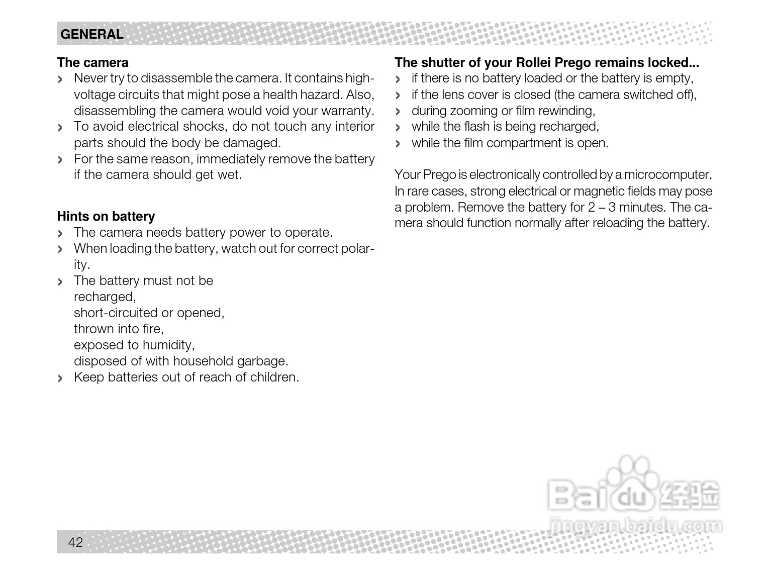 Rollei Prego 125型数码相机使用说明书:[5]