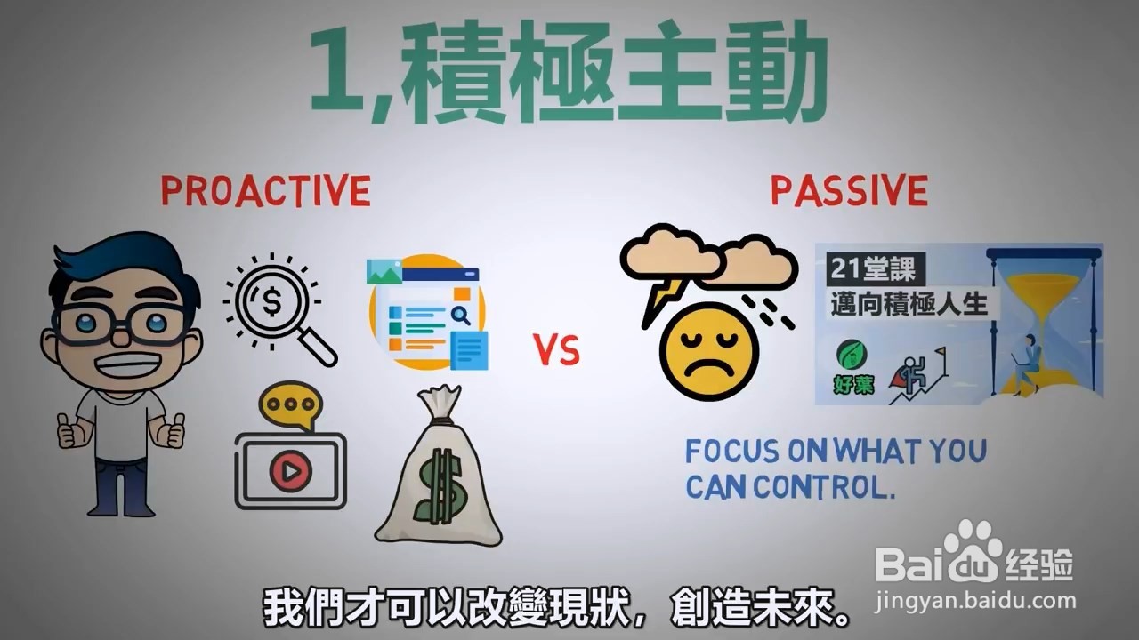 积极主动对人的一生都有益处,你知道吗