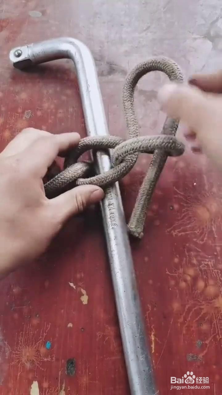 如何打一个杠杆式拖车扣？