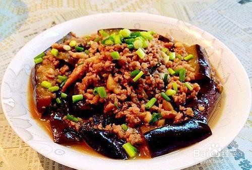 肉末茄子怎么做
