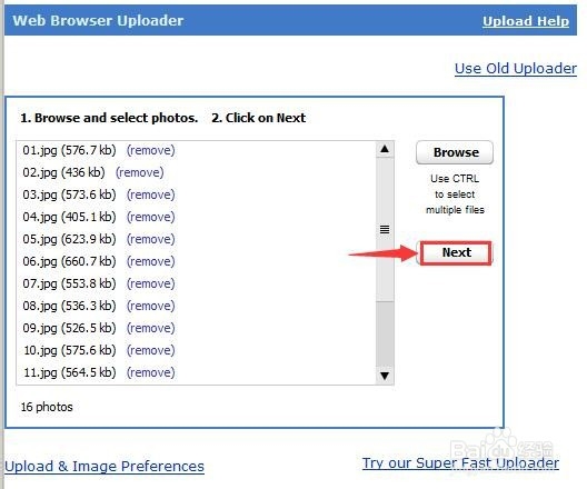 picturetrail网站图片上传方法