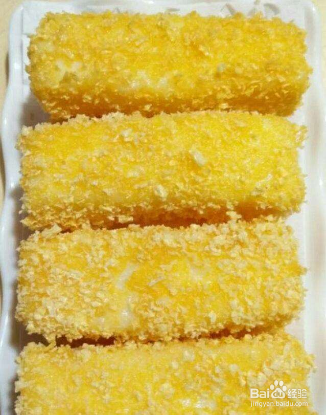 奶香扑鼻,表皮酥脆的炸炒牛奶,吃出幸福的味道