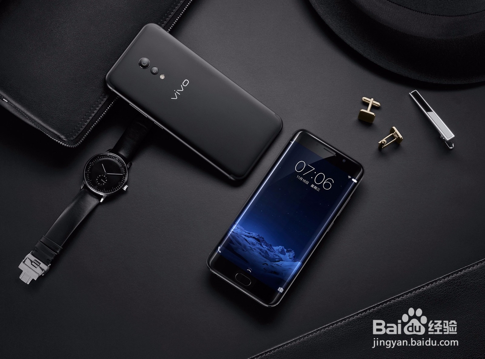 vivo Xplay6磨砂黑真机大片,曲屏双摄旗舰