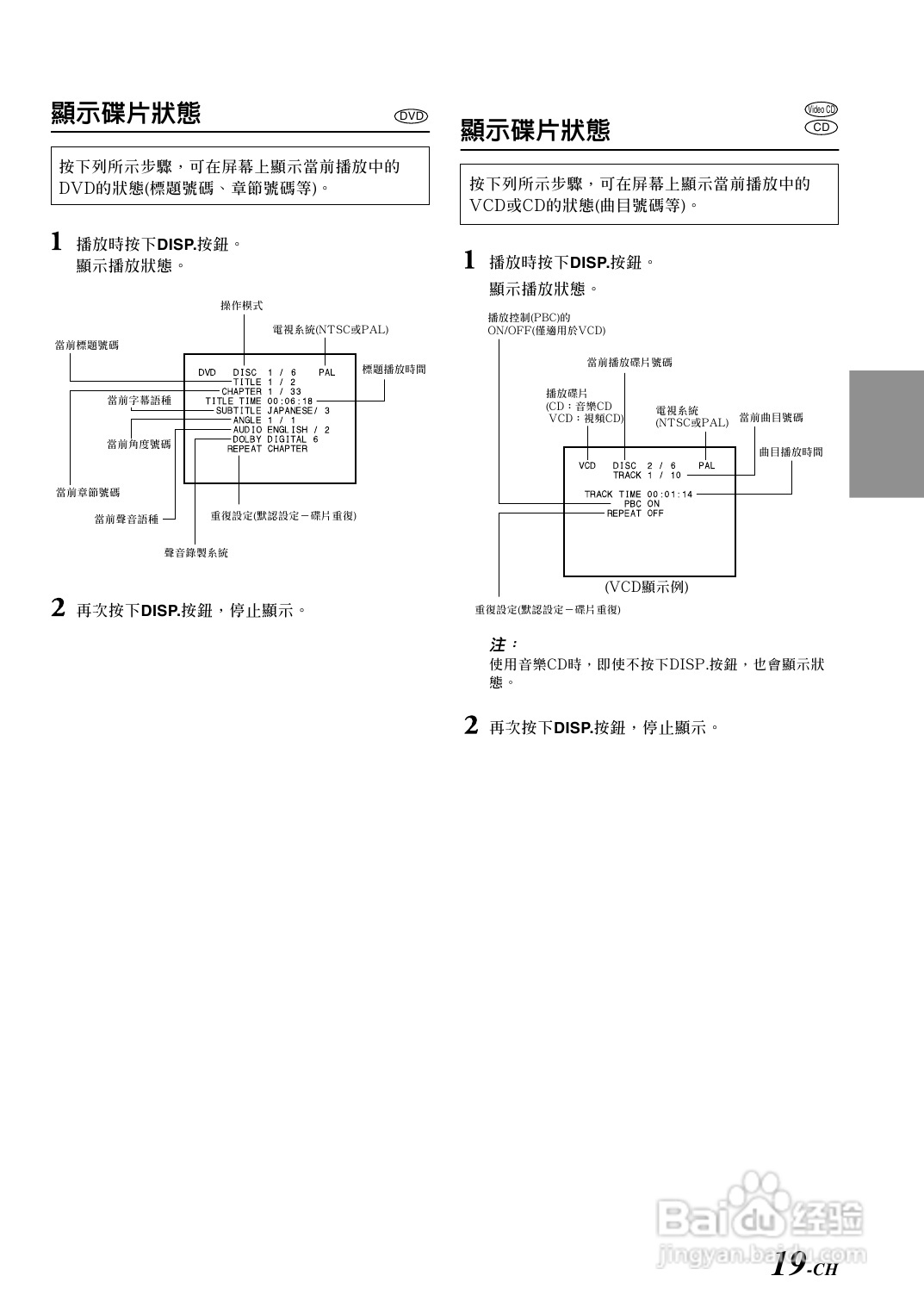 阿尔派DHA-S680E型车载DVD播放机 说明书:[1]