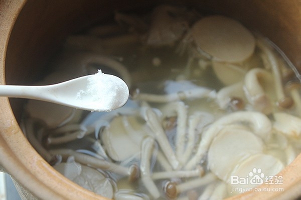 菌菇汤的做法