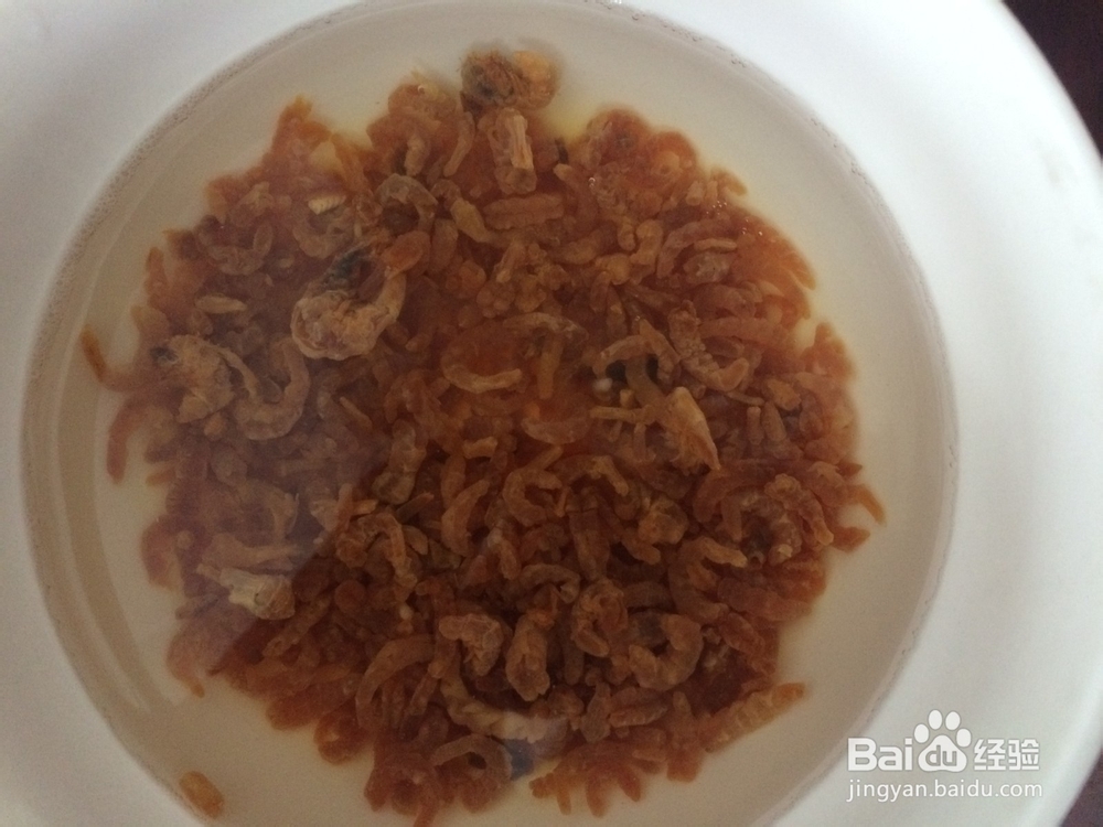 愚人家常菜之“油菜炒干虾仁”