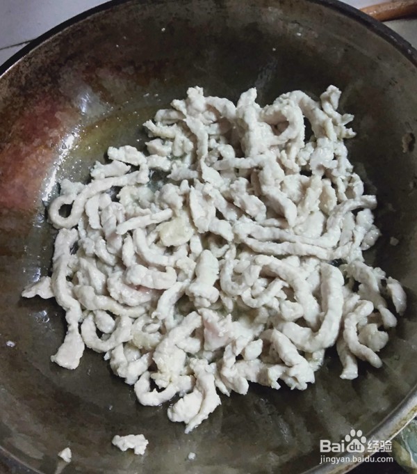 京酱肉丝的做法