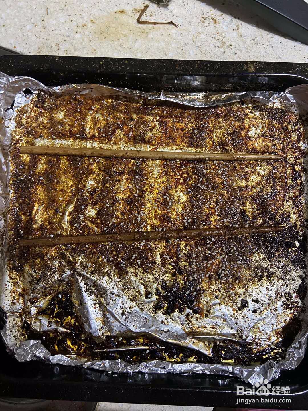 猪肉版烤箱烤肉串